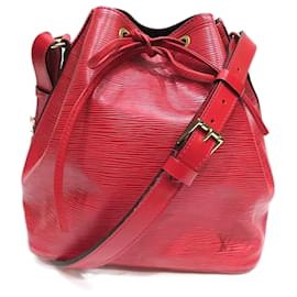 Louis Vuitton-Epi Petit Noé M44107-Vermelho