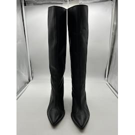 Autre Marque-SOULIERS MARTINEZ  Boots T.eu 39 leather-Black