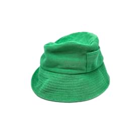 Autre Marque-FALTA DE COR Chapéus T.cm 56 Algodão-Verde