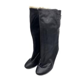 Isabel Marant-ISABEL MARANT  Boots T.eu 39 leather-Black