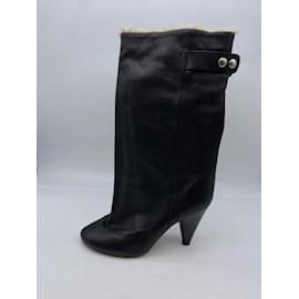 Isabel Marant-ISABEL MARANT  Boots T.eu 39 leather-Black
