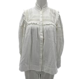 Autre Marque-BY MALINA  Tops T.International S Cotton-White