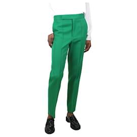 Céline-Celine Green tailored wool trousers - size IT 36-Green