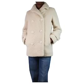 Parka mujer 2 bolsillos abrigo de invierno gris con cuello de piel Rani N  Versano