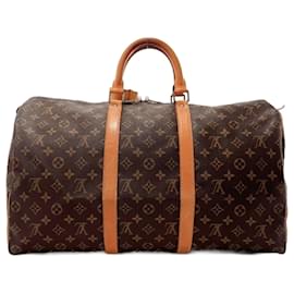 Louis Vuitton-Louis Vuitton Keepall 50-Marron