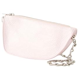 Burberry-Micro Sling Shield Crossbody - Burberry - Leather - Pink-Pink