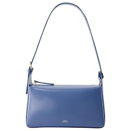 Apc-Virginie Baguette Bag - A.P.C. - Leather - Ocean Blue-Blue