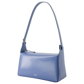 Apc-Virginie Baguette Bag - A.P.C. - Leather - Ocean Blue-Blue