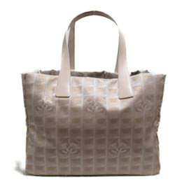 Chanel-Nuova borsa tote della linea da viaggio-Marrone