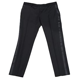 Saint Laurent-Un pantalon, leggings-Noir