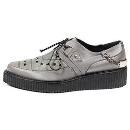 Dior Flats Silvery Grey