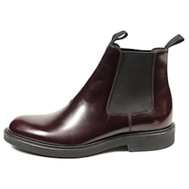 Dior-Boots-Dark red