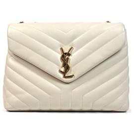 Saint Laurent-Bolsos de mano-Blanco