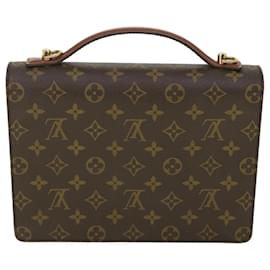 Louis Vuitton-Louis Vuitton Monogram Monceau 26 Hand Bag 2way M51187 LV Auth 55594-Monogram