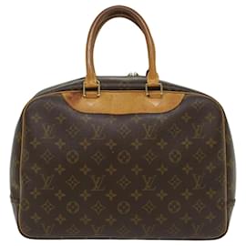 Louis Vuitton-LOUIS VUITTON Monogram Deauville Hand Bag M47270 LV Auth 55094-Monogram