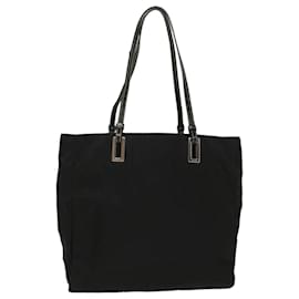 Prada-PRADA Tote Bag Nylon Noir Auth ep1853-Noir