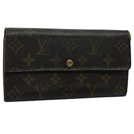 Louis Vuitton-LOUIS VUITTON Monogram Portefeuille Sarah Portefeuille Long Vintage M60531 auth 55680-Monogramme