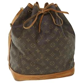 Louis Vuitton-LOUIS VUITTON Monogram Noe Shoulder Bag M42224 LV Auth 53838-Monogram