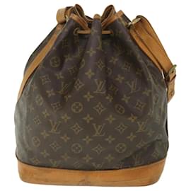 Louis Vuitton-LOUIS VUITTON Monogram Noe Shoulder Bag M42224 LV Auth 53838-Monogram