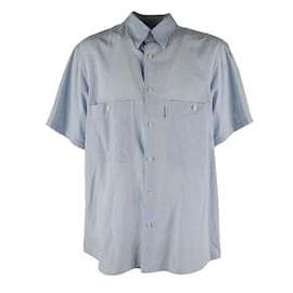 Pierre Cardin-Pierre Cardin Casual Shirt-Blue