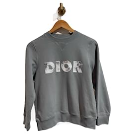 Dior-Camiseta de punto DIOR.Algodón Internacional XS-Gris
