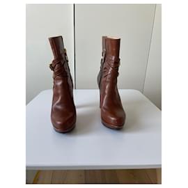 Luciano Padovan-Ankle Boots-Camel