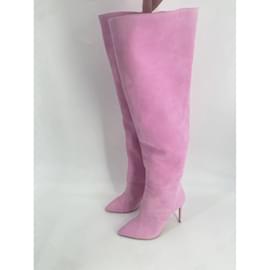 Ralph & Russo-RALPH & RUSSO  Boots T.eu 38 Suede-Pink