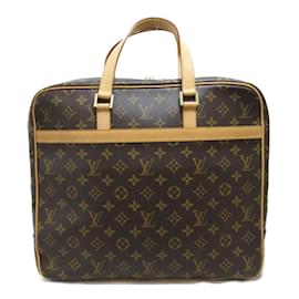 Louis Vuitton-Monogram Porte-Documents Pégase M53343-Brown