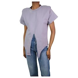 Isabel Marant-T-shirt gris noué sur les épaules - taille XS-Gris