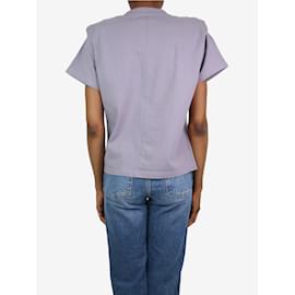 Isabel Marant-T-shirt gris noué sur les épaules - taille XS-Gris