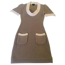 Fendi-Kleid Beige