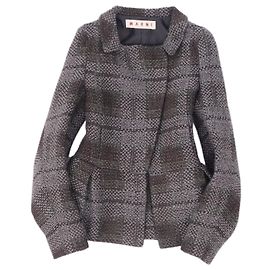 Marni-Jacke Grau