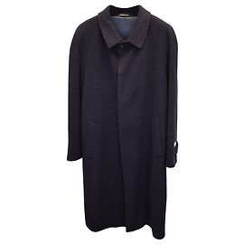 Abrigo Valentino Garavani de cachemir azul marino Azul marino