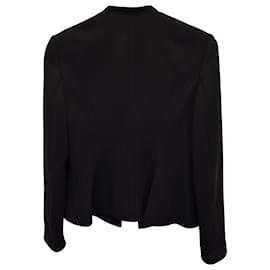 Theory-Theory Open Front Blazer in Black Polyester-Black