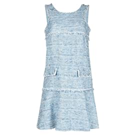 Chanel-Chiara Ferragni Lesage Tweed Dress-Blue