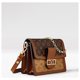 Louis Vuitton-Mini borsa LV Dauphine-Marrone