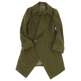 Yohji Yamamoto-Yohji Yamamoto coat-Khaki