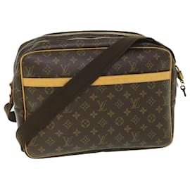 Louis Vuitton-LOUIS VUITTON Monogram Reporter GM Sac à bandoulière M45252 Auth LV 55635-Monogramme