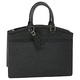 Louis Vuitton-Bolsa de mão LOUIS VUITTON Epi Riviera Noir preta M48182 Autenticação de LV 56001-Preto