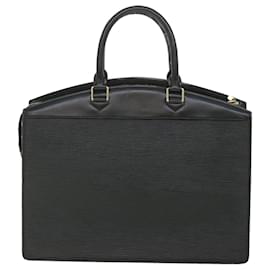 Louis Vuitton-Bolsa de mão LOUIS VUITTON Epi Riviera Noir preta M48182 Autenticação de LV 56001-Preto