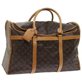 LOUIS VUITTON Monogramm Sac Shan 55 Tiertransport M42020 LV Auth th4065 Monogramm