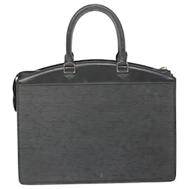 Louis Vuitton-Bolsa de mão LOUIS VUITTON Epi Riviera Noir preta M48182 Autenticação de LV 55822-Preto