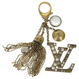 Louis Vuitton-LOUIS VUITTON Bijou Sack Caprice Key Holder Gold Tone M65724 LV Auth 54608-Other