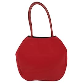 Saint Laurent-SAINT LAURENT Sac Bandoulière Cuir Rouge Auth bs8708-Rouge