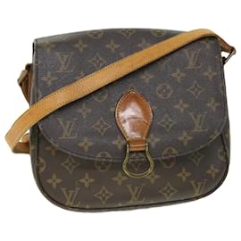 Louis Vuitton-LOUIS VUITTON Monogram Saint Cloud GM Sac à bandoulière M51242 Auth LV 55936-Monogramme