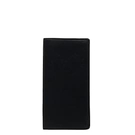 Louis Vuitton-Monogram Shadow Brazza Wallet-Black
