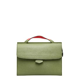 Fendi-Leather Demi Jour Bag-Pink