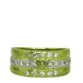Céline-Platinum Diamond Ring-Golden