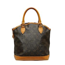 Louis Vuitton-Monogram Lockit Vertical-Brown