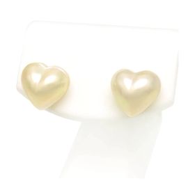 Tasaki 18Pendientes K Mabe Perla Corazón Blanco